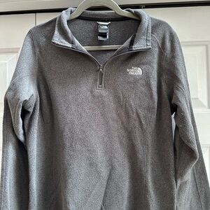 The North Face Gray Quarter-Zip Pullover